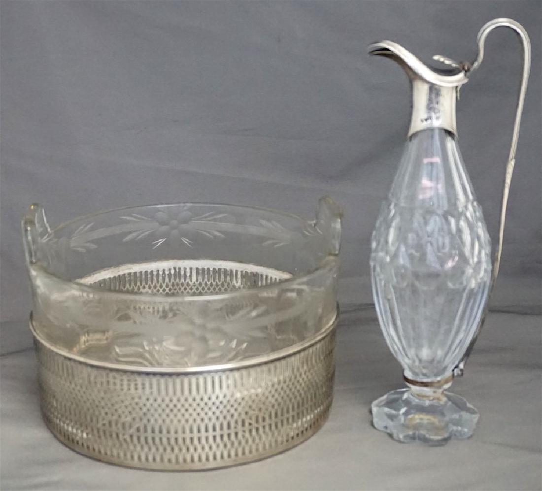 2 PC BATEMAN ENGLISH STERLING NEOCLASSICAL CRUET+ (1 of 8)