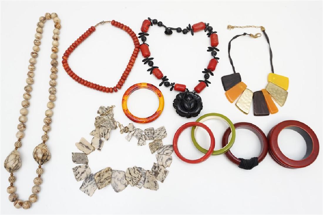 10 PC LARGE STATEMENT JEWELRY (1 of 8)