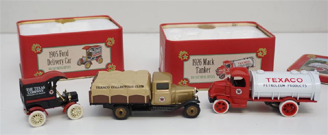 3 TEXACO COLLECTORS CLUB TRUCKS (1 of 3)
