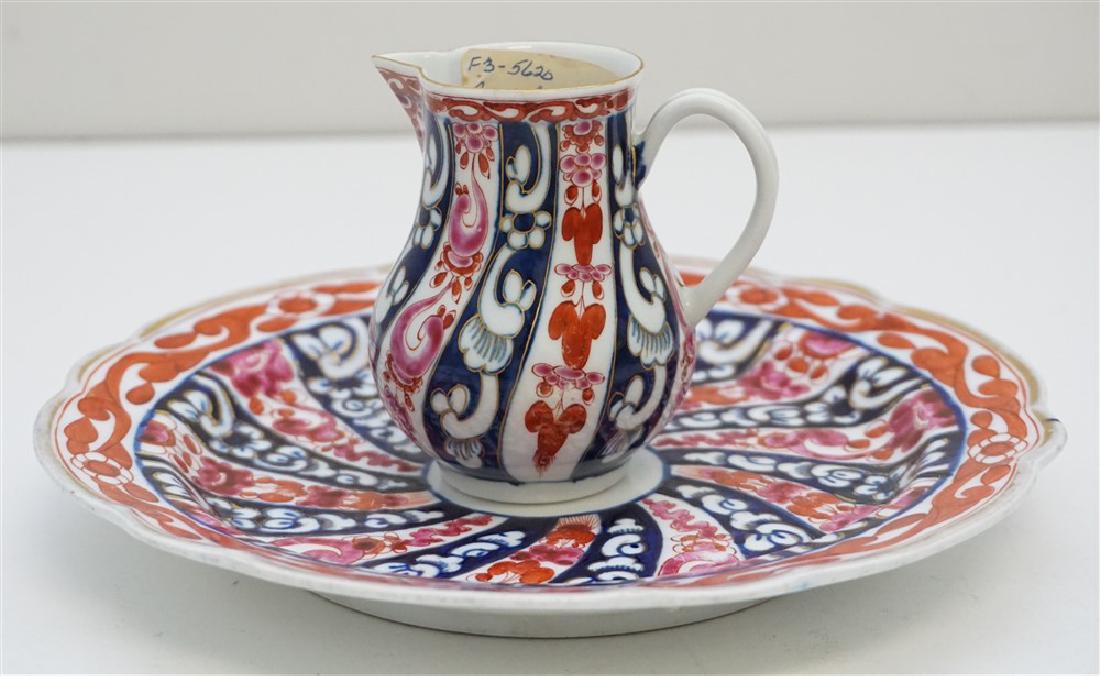 2 pc EARLY WORCESTER QUEEN CHARLOTTE (1 of 8)