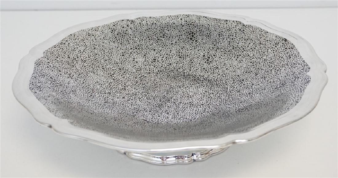 ROSENTHAL SILVER OVERLAY COMPOTE (1 of 6)