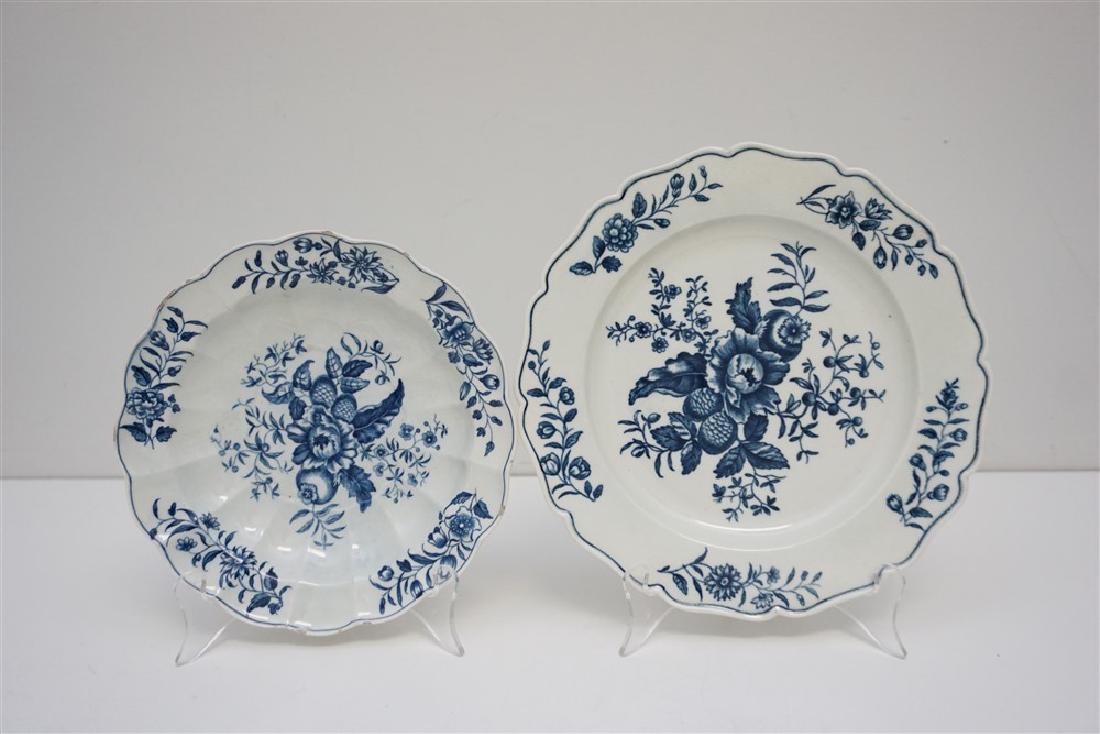 PAIR DR WALL WORCESTER PLATES (1 of 6)