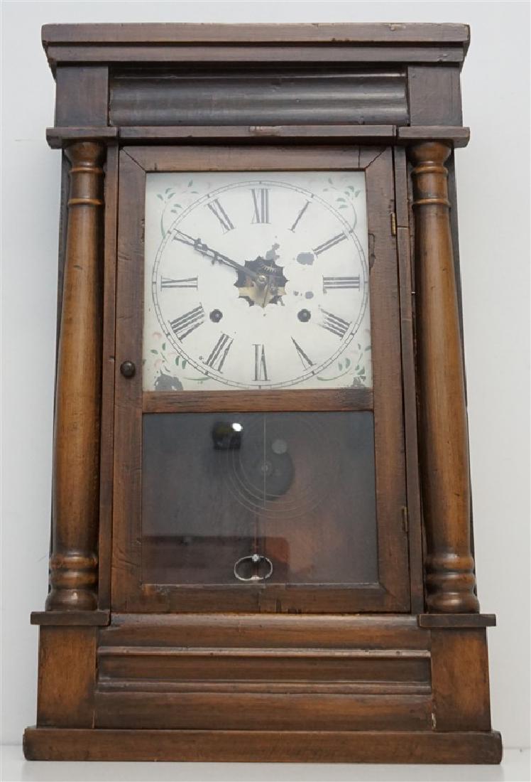 ANTIQUE AMERICAN OGEE CLOCK