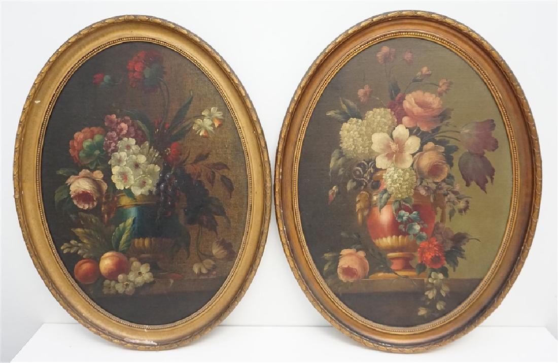 2 ANTIQUE OLEOGRAPH STILL LIFES (1 of 7)