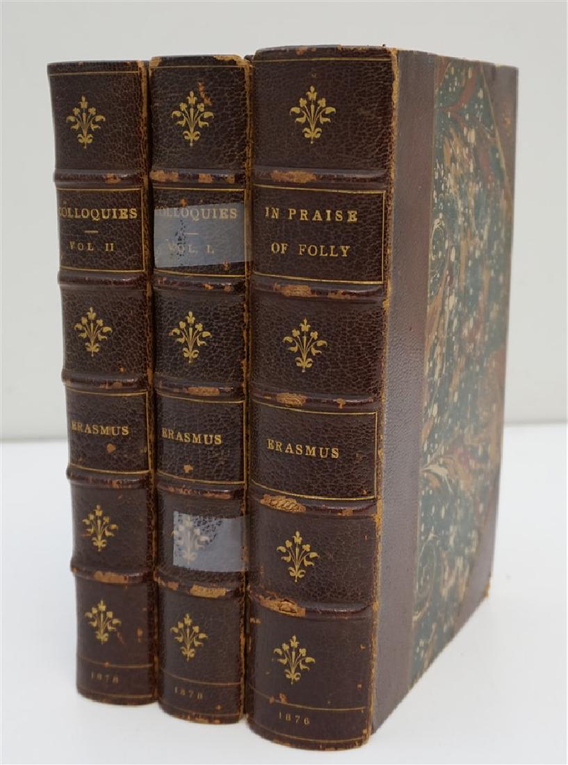 3 19th c. ERASMUS BOOKS (1 of 8)