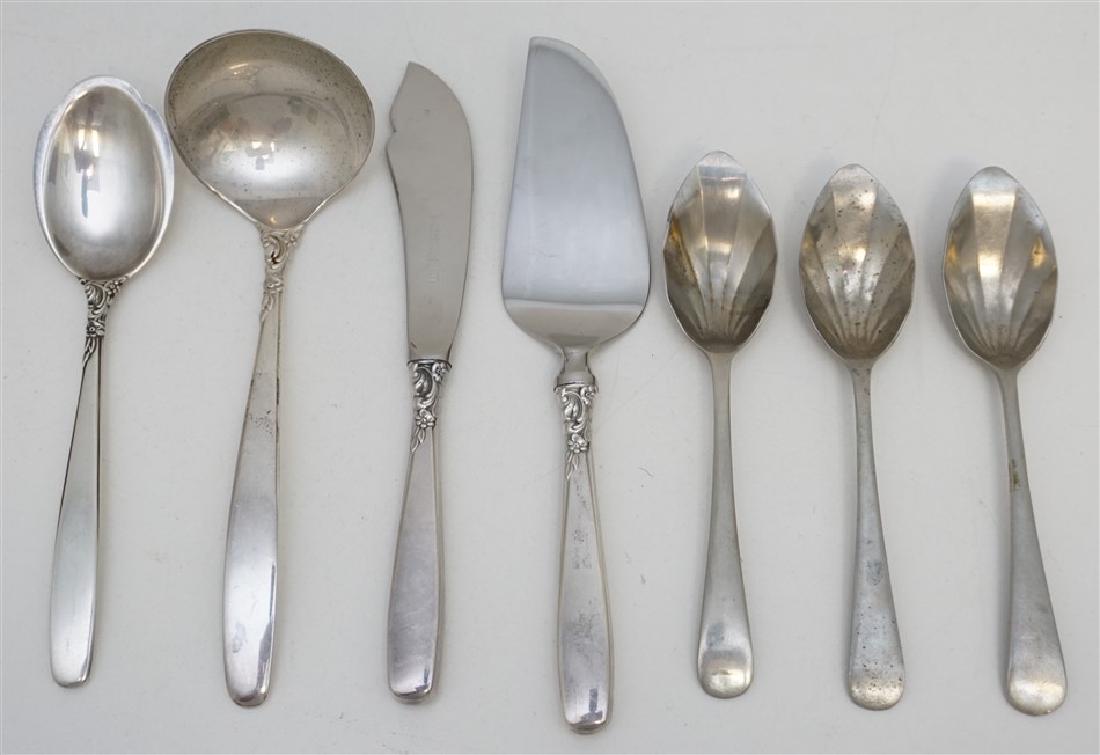 4 LUNT STERLING STARFIRE SERVING PIECES + 3 (1 of 6)