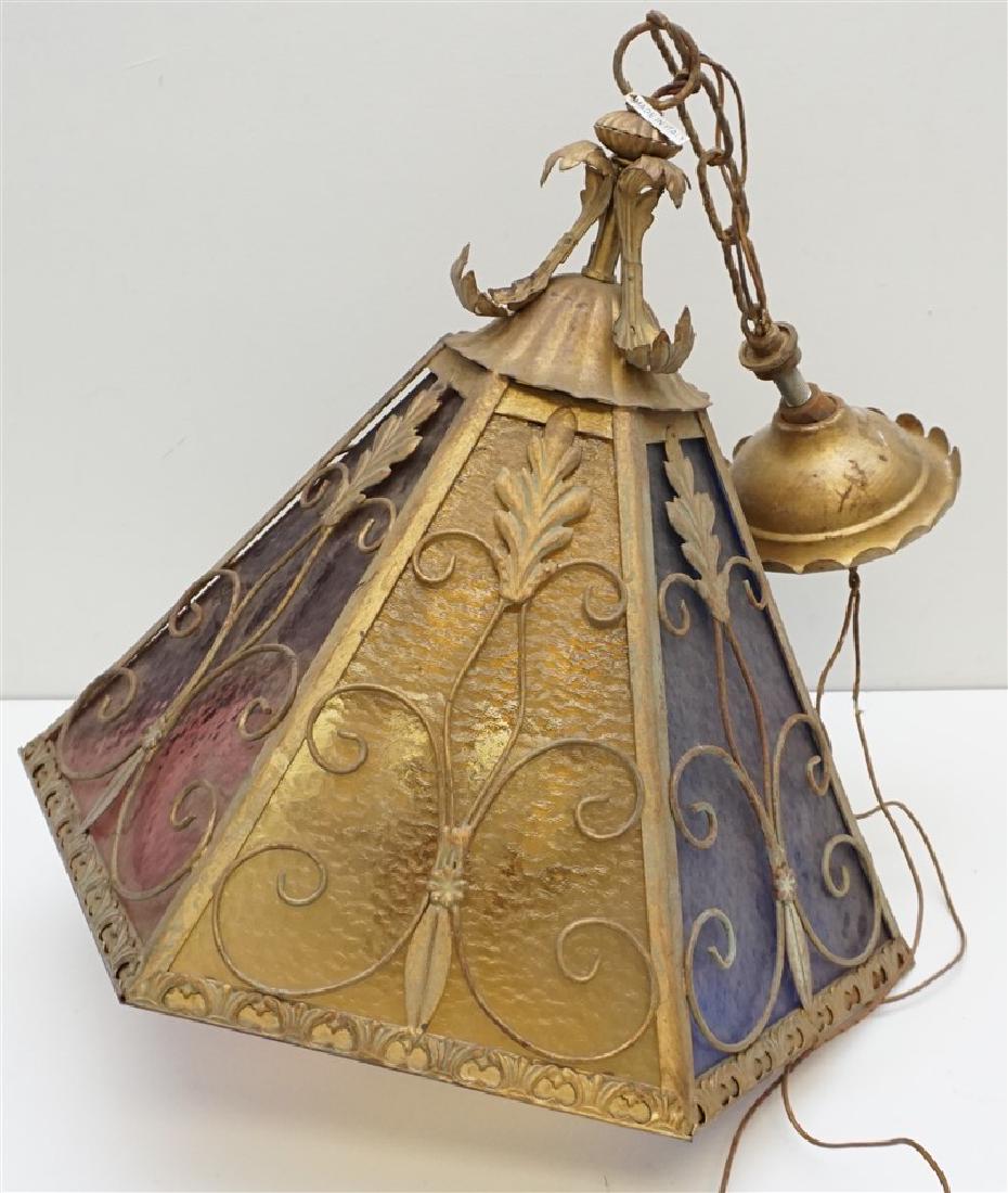 ITALIAN WROUGHT IRON LANTERN (1 of 6)