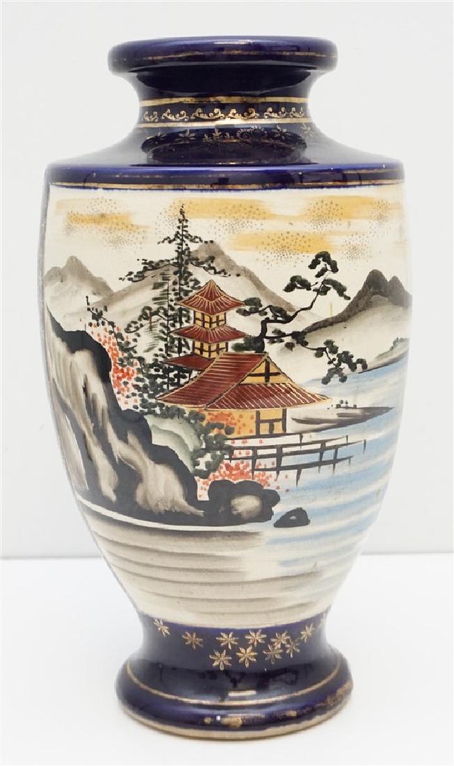 LARGE 1920S JAPANESE SATSUMA VASE (1 of 8)