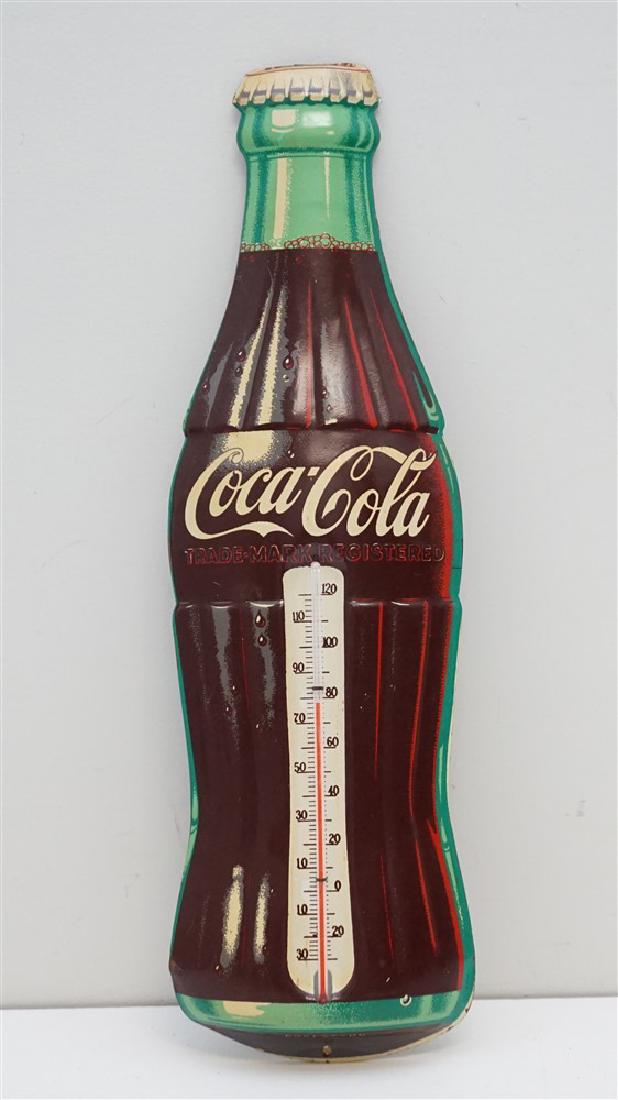 1950s TIN COCA COLA THERMOMETER (1 of 6)