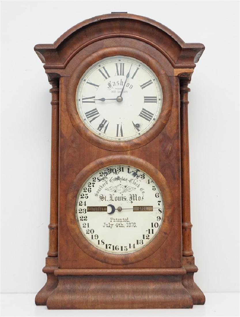 1895 FASHION MODEL 2 SOUTHERN CALENDER CLOCK (1 of 13)