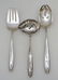 3 SERVING PIECES STERLING SILVER SCULPTURE