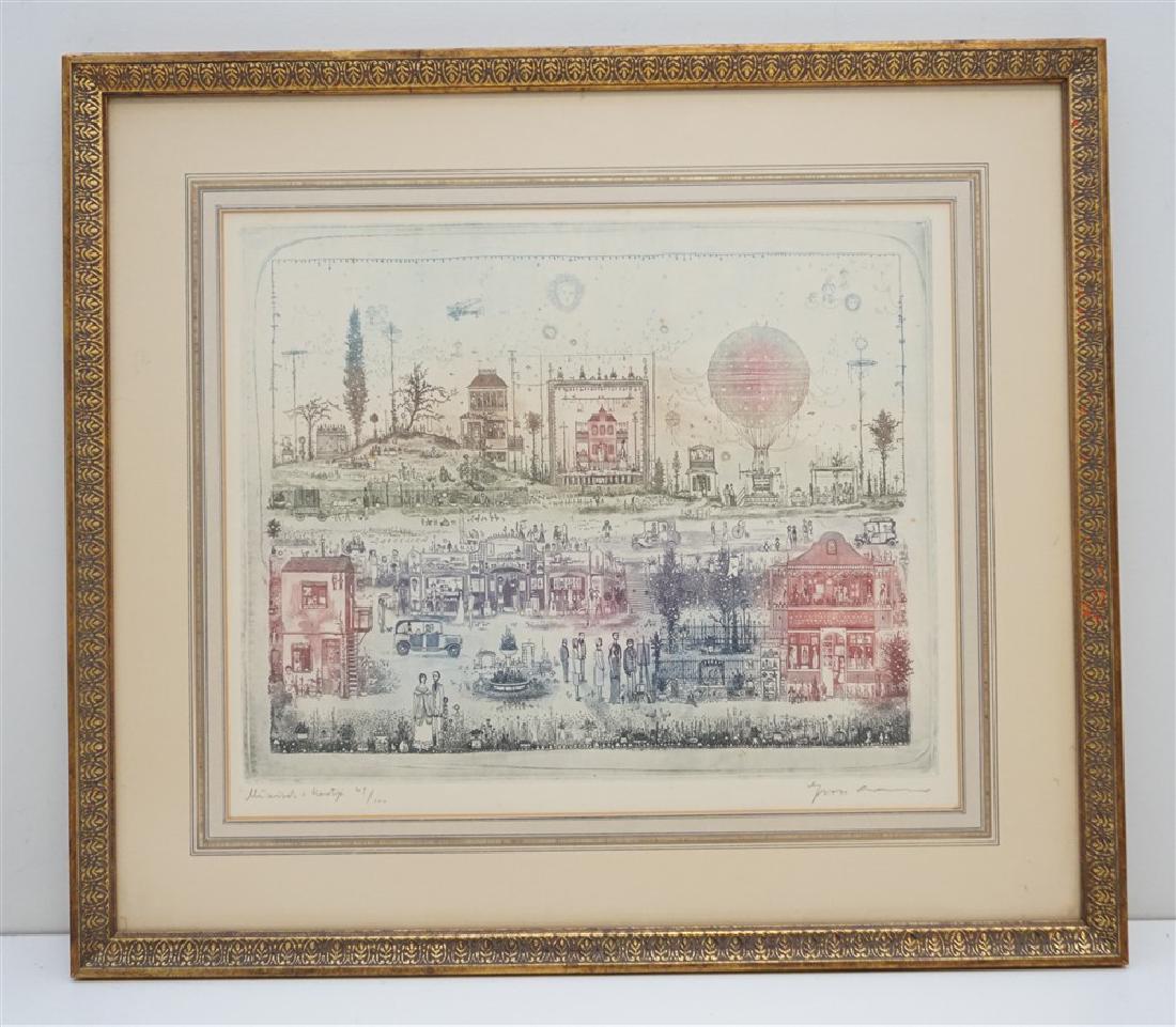 ARNOLD GROSS SIGNED ETCHING (1 of 8)