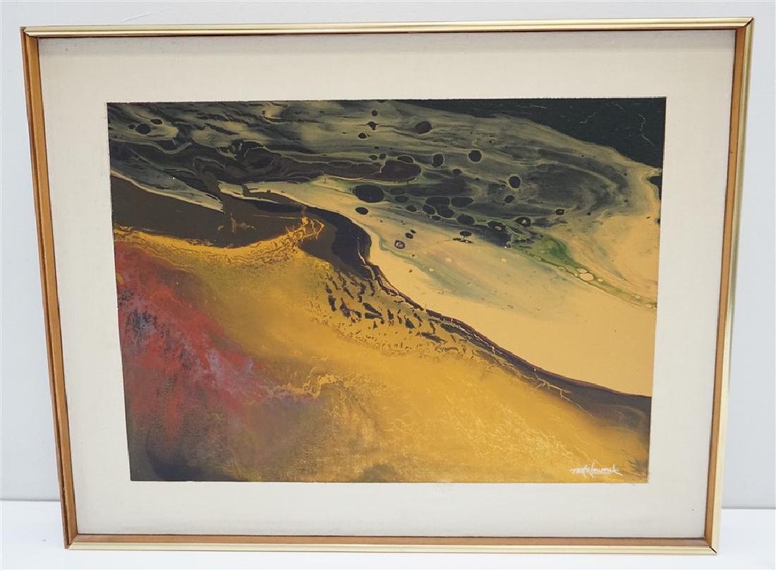 TED LOWNIK ORIGINAL MID CENTURY ABSTRACT (1 of 6)