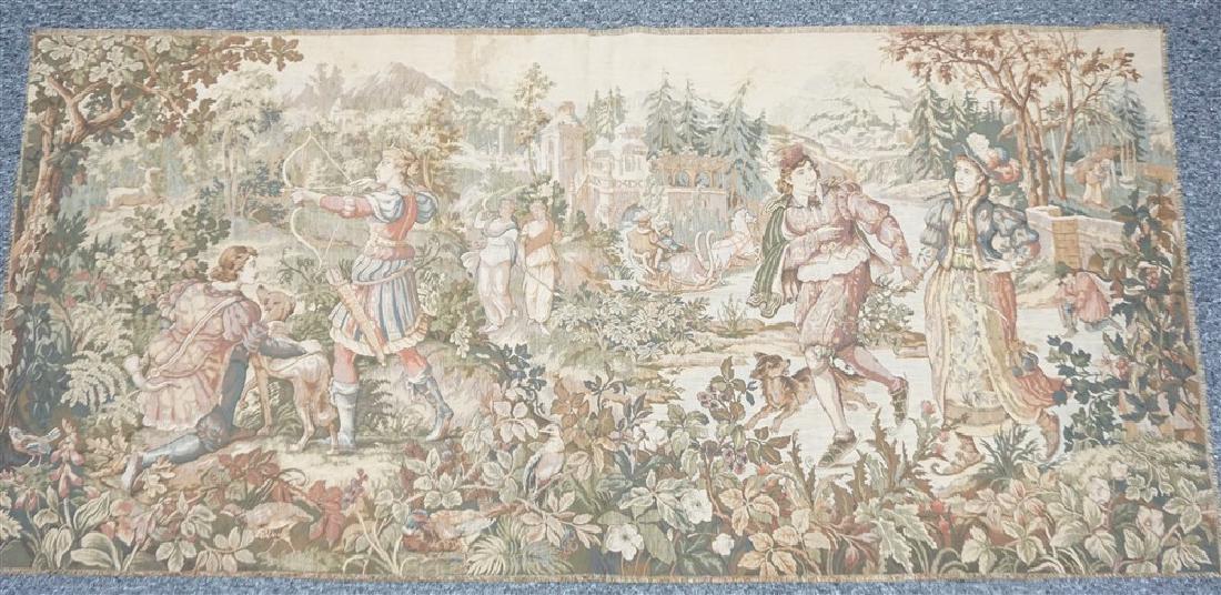 FLEMISH SCENIC TAPESTRY (1 of 4)