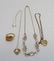 4 pc 14K & GF ESTATE JEWELRY