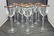 12 ELEGANT ERA GOLD RIMMED RED WINE