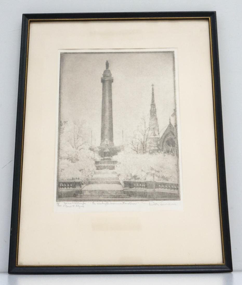 DON SWANN (1889-1954) ETCHING SIGNED (1 of 7)