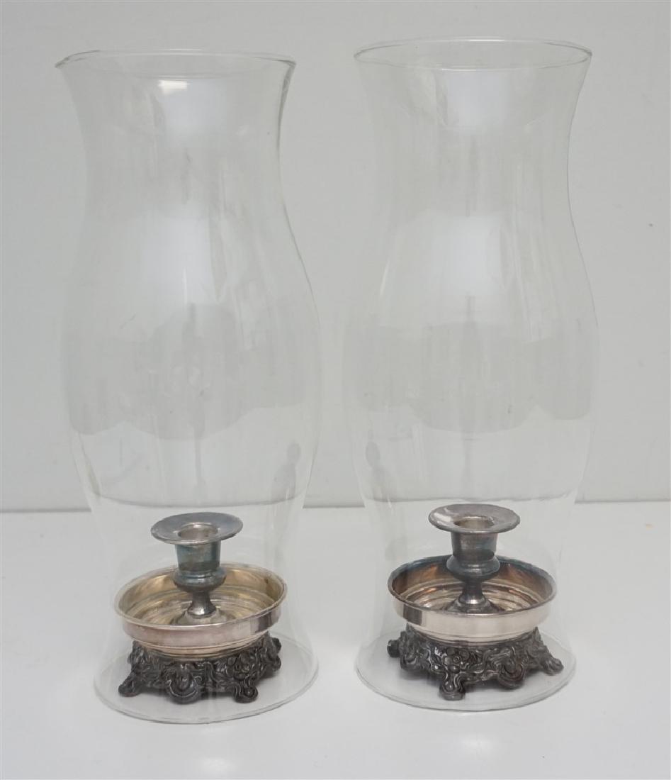 SHERIDAN SILVER HURRICANE CANDLES (1 of 8)