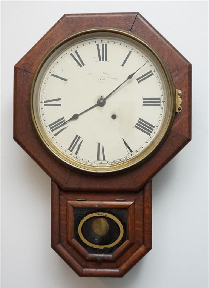 SETH THOMAS SCHOOLHOUSE CLOCK