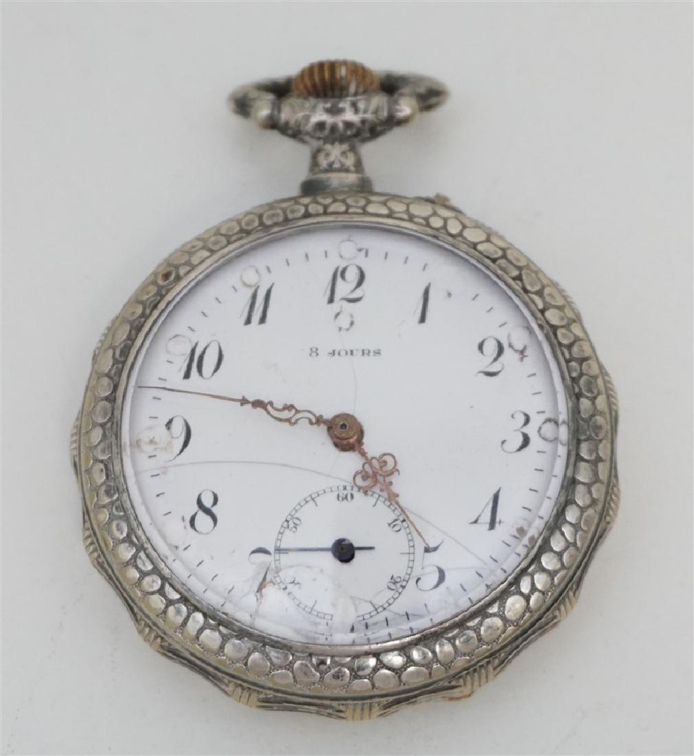 ANTIQUE FRENCH FOX CASE POCKET WATCH (1 of 6)