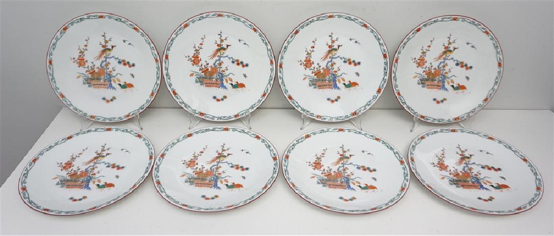 8 PUIFORCAT LIMOGES CHANKAI DINNER PLATES (1 of 7)