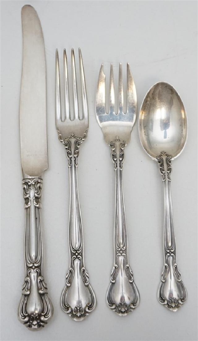 16 pc GORHAM STERLING CHANTILLY (1 of 6)