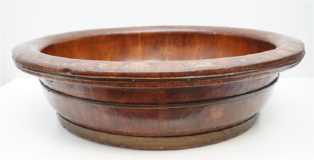 ANTIQUE CHINESE ELM BASIN (1 of 9)