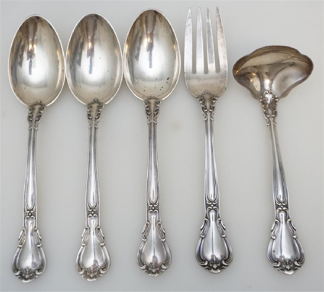 5 GORHAM STERLING CHANTILLY SERVING (1 of 6)