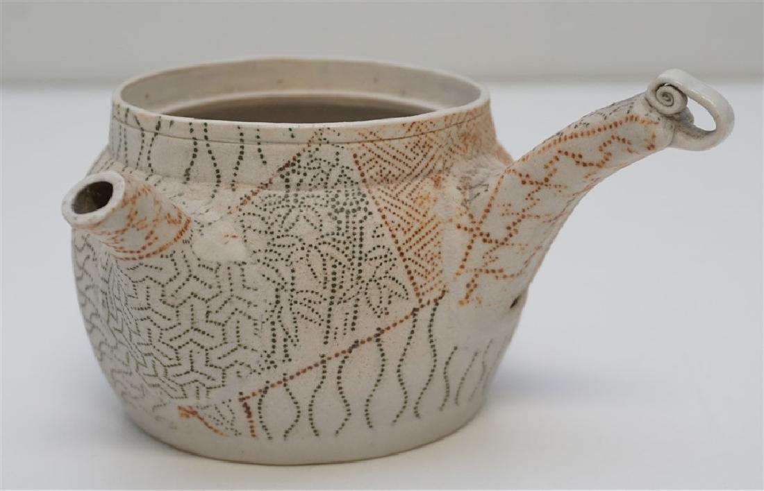 ANTIQUE BANKO WARE JAPANESE TEAPOT (1 of 10)