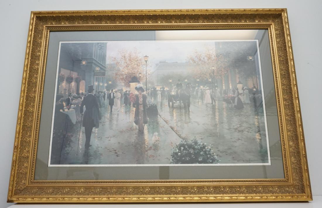 An Elegant Evening Out By Christa Kieffer Framed
