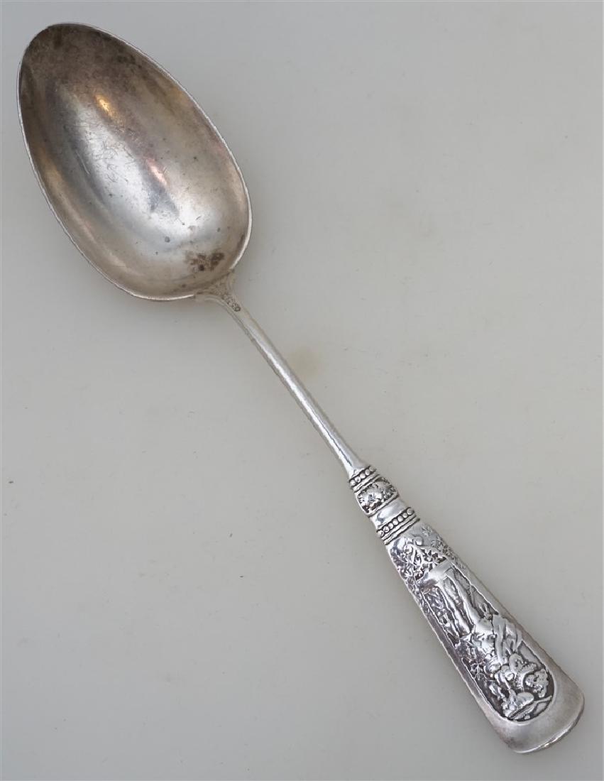 GORHAM STERLING FONTAINEBLEAU SERVING SPOON (1 of 7)