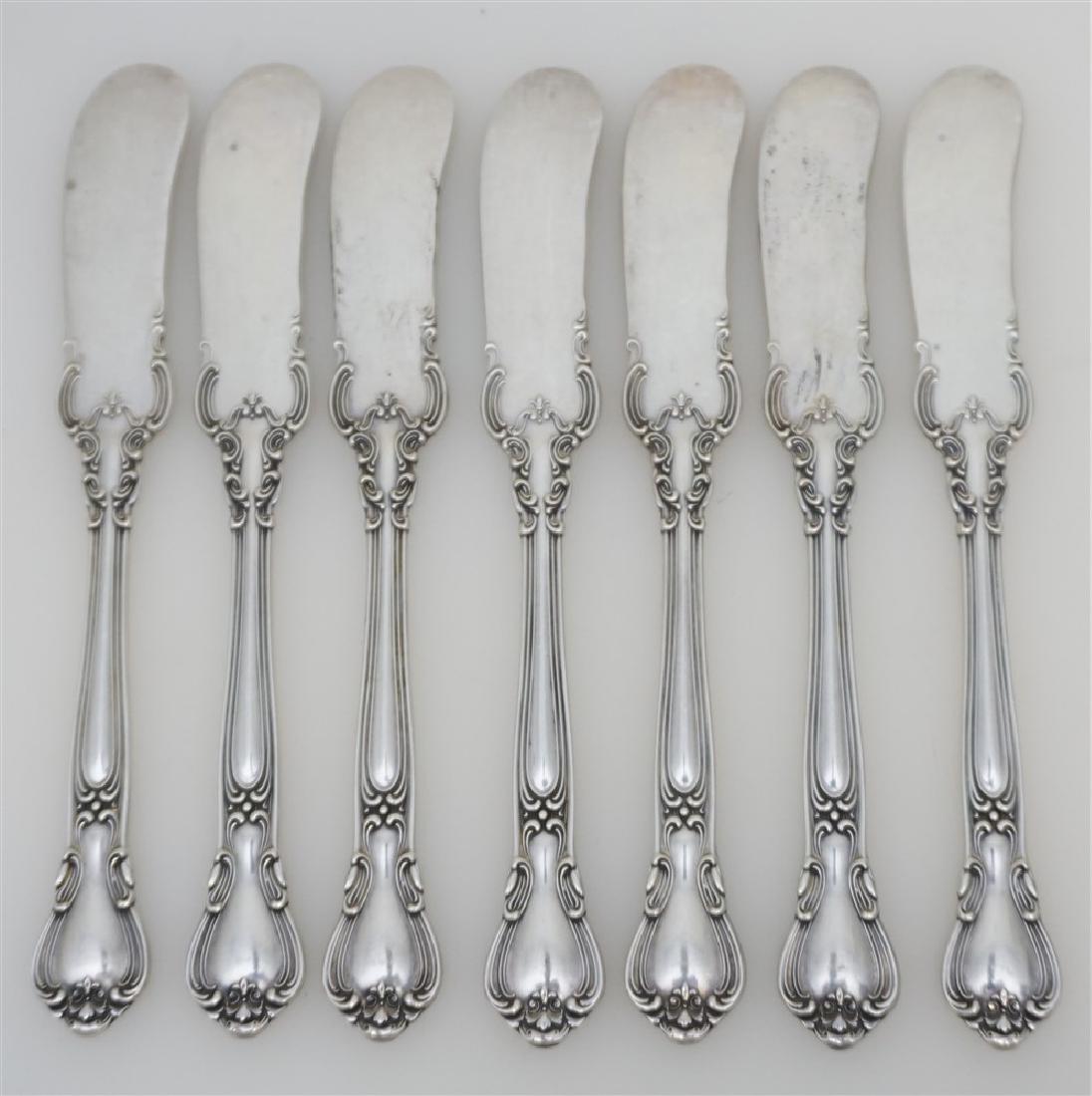 7 GORHAM STERLING CHANTILLY BUTTER SPREADERS (1 of 4)