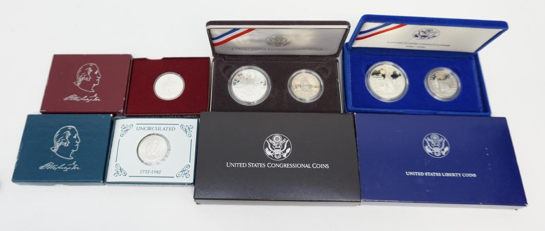 LOT OF SILVER US COINS (1 of 3)