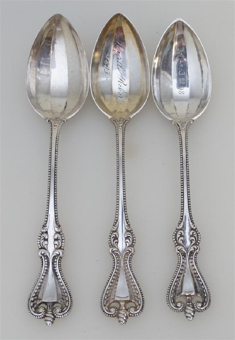3 STERLING TOWLE OLD COLONIAL TEASPOONS (1 of 5)