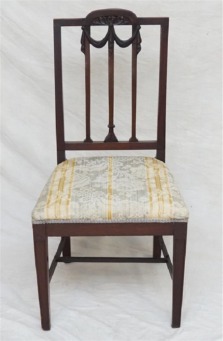 ANTIQUE HEPPLEWHITE SIDE CHAIR (1 of 9)