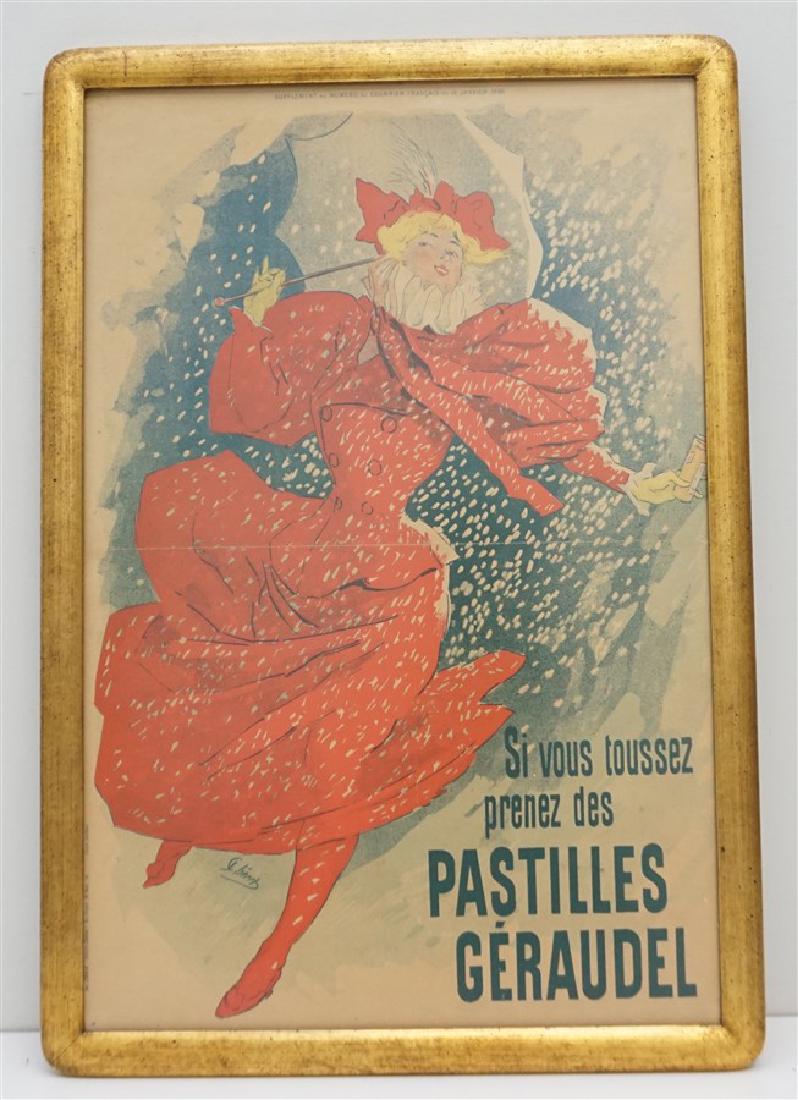 JULES CHERET (1836-1932) 1896 POSTER (1 of 8)