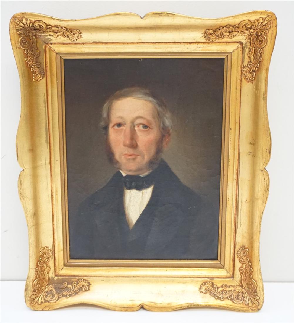 19th c. PORTRAIT OF A GENTLEMAN (1 of 8)