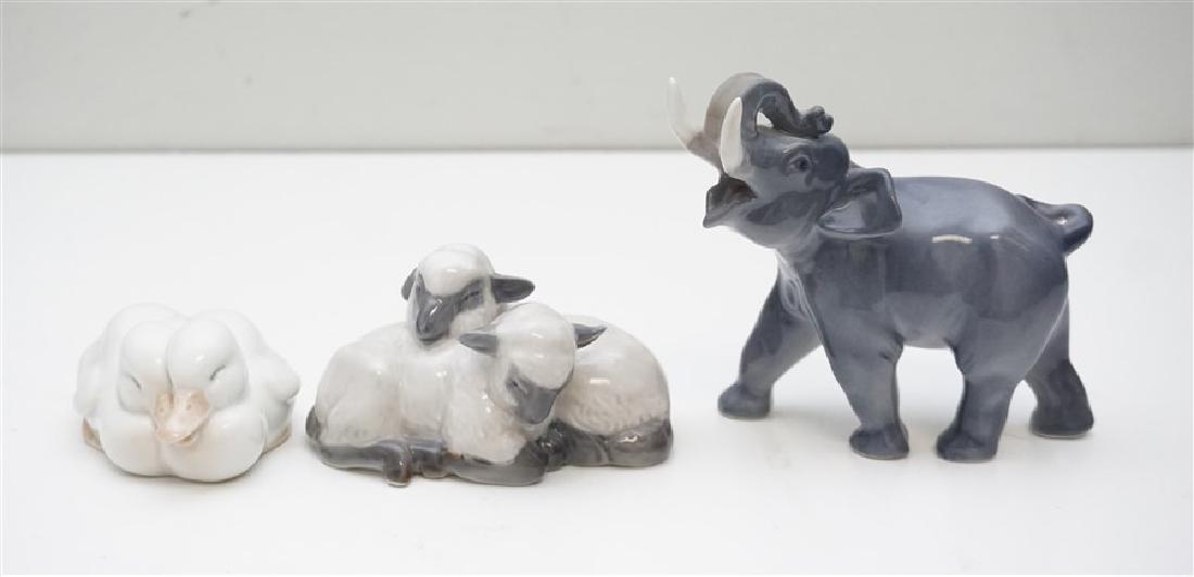 3 ROYAL COPENHAGEN FIGURINES (1 of 6)