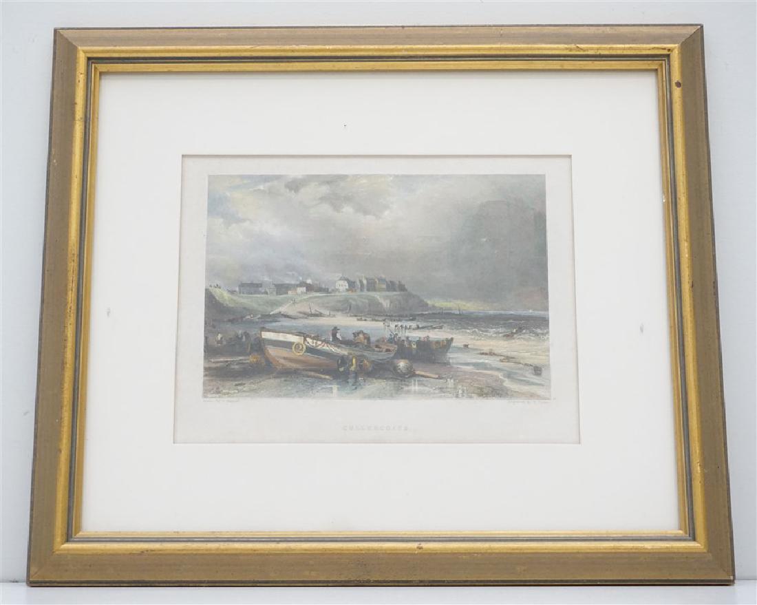 HAND COLORED ANTIQUE 1842 ENGRAVING (1 of 6)