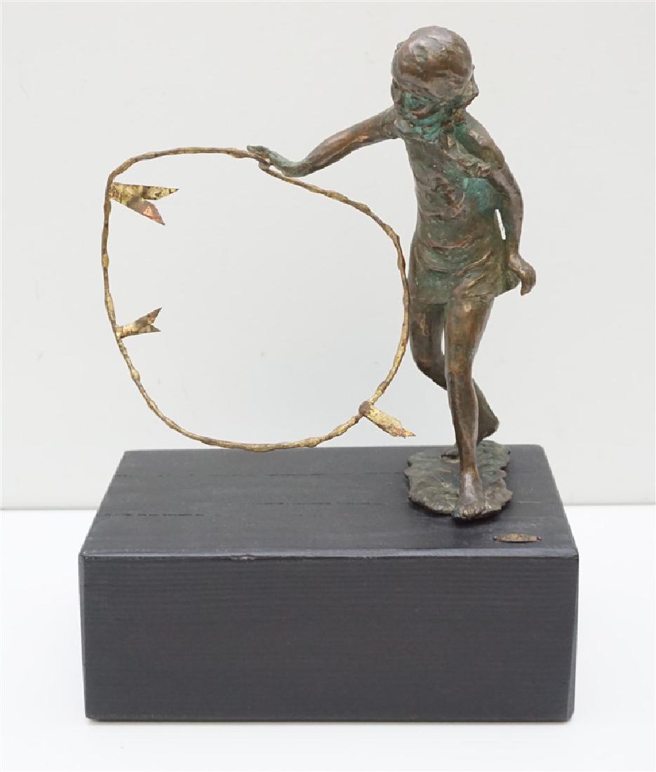 MID CENTURY CURTIS JERE BRONZE (1 of 8)