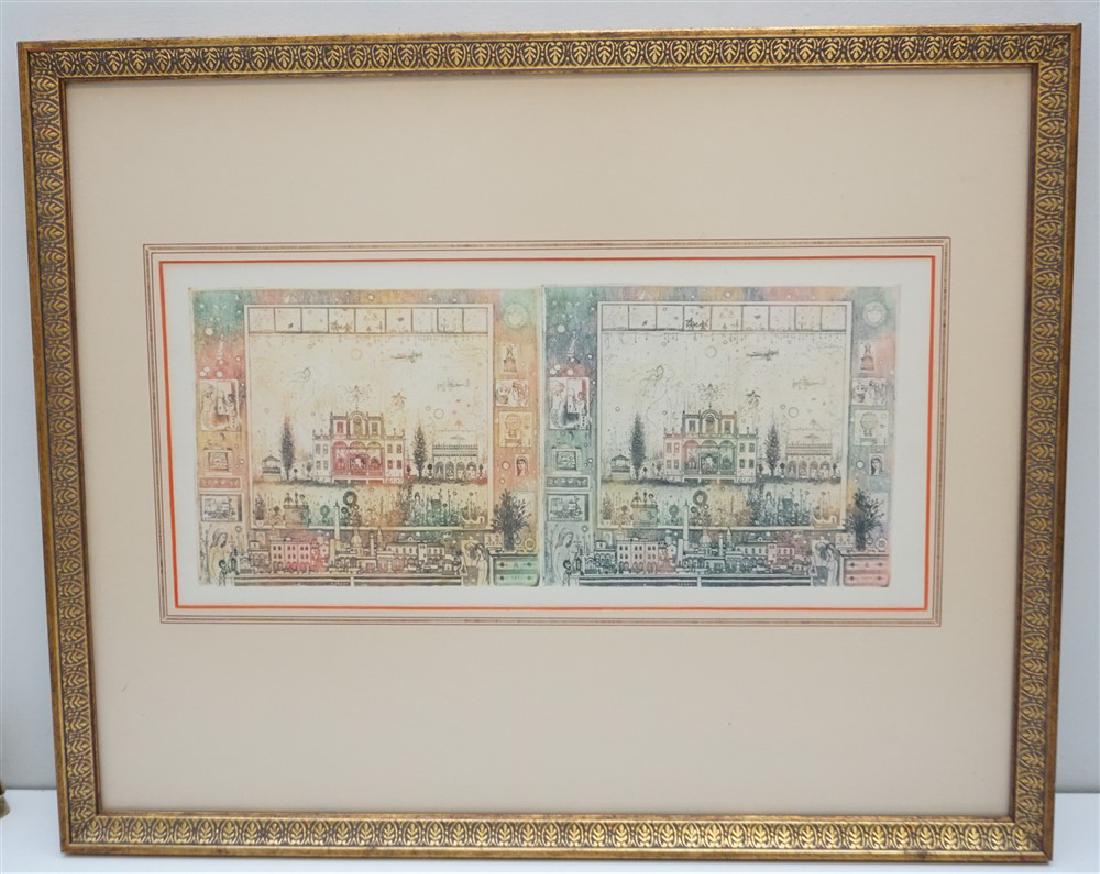 ARNOLD GROSS (1929-2015) ETCHING (1 of 7)