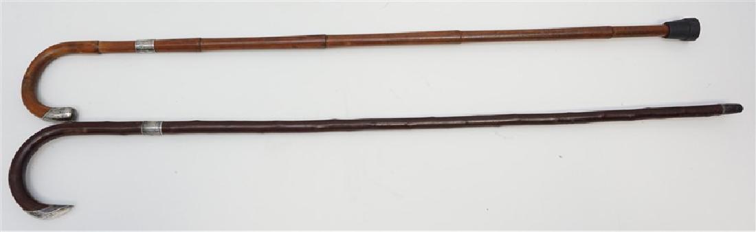 2 ENGLISH STERLING CAPPED CANES (1 of 9)