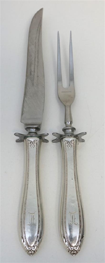 STERLING SILVER CARVING SET (1 of 5)