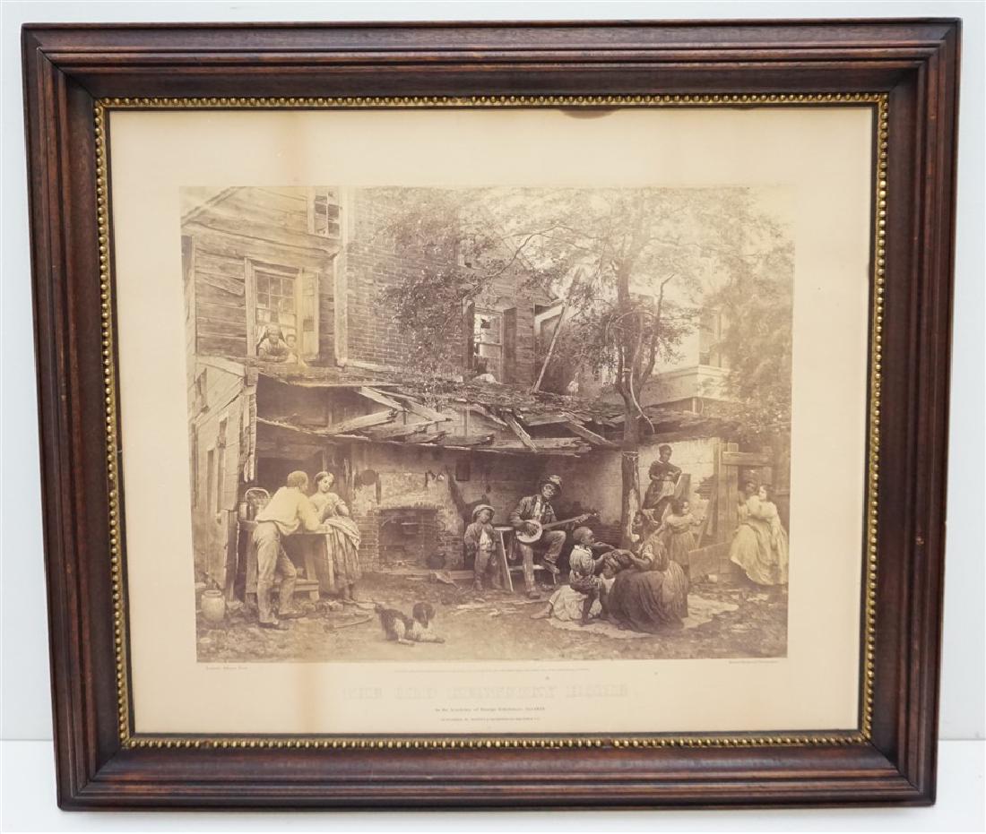 ANTIQUE OLD KENTUCKY HOME EASTMAN JOHNSON (1 of 8)