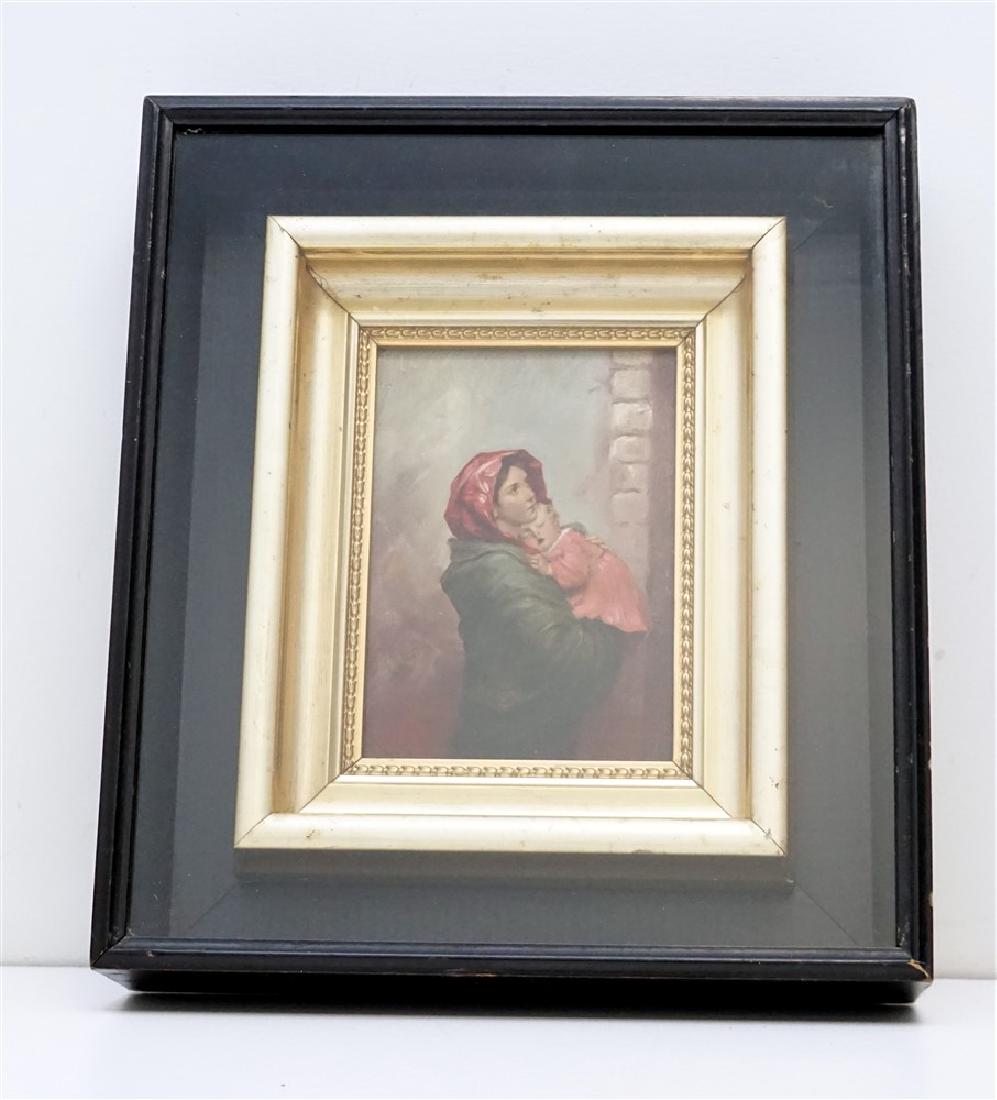 "MADONNINA" OLEOGRAPH ORNATE FRAME (1 of 6)