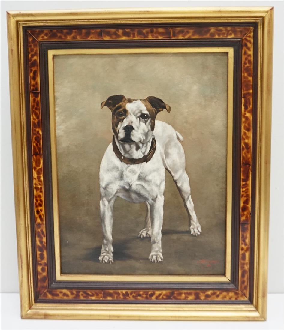 L. DIETVORST- JACK RUSSELL OIL ON CANVAS (1 of 8)