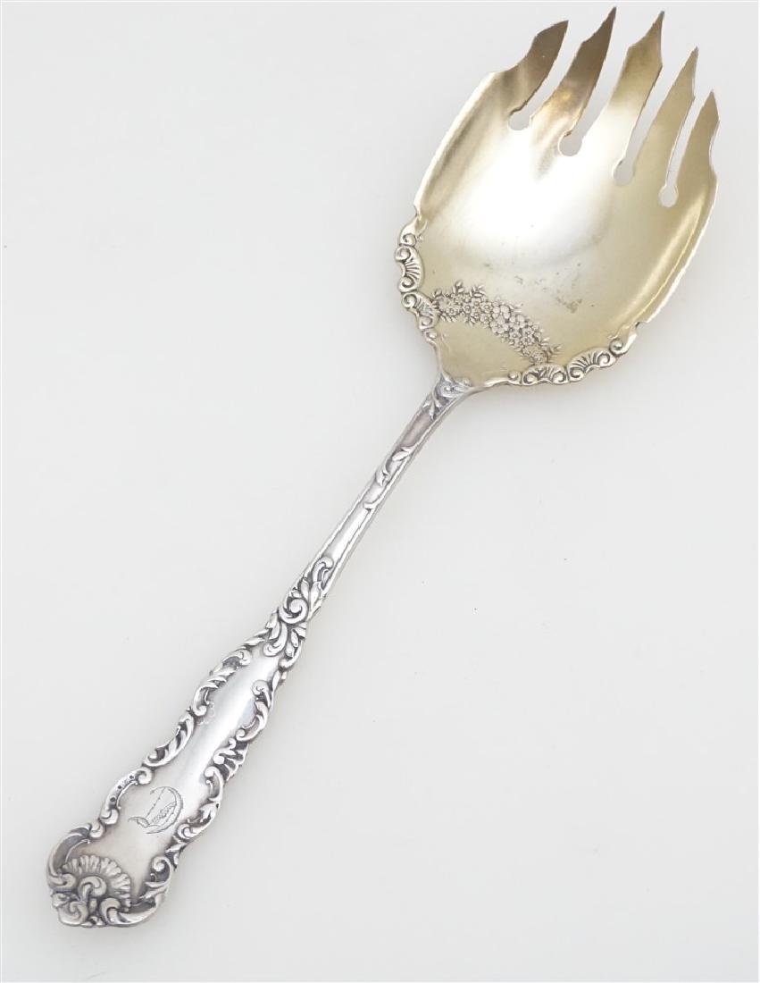 LARGE STERLING SERVING FORK (1 of 5)
