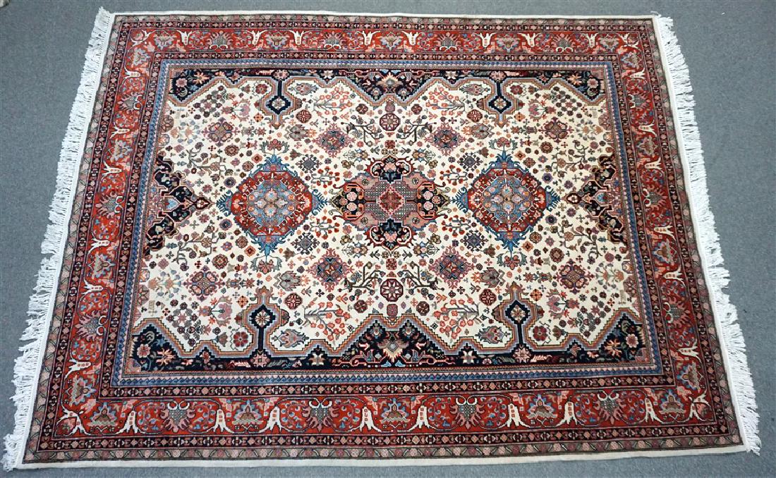LARGE SEMI ANTIQUE HERIZ RUG (1 of 9)