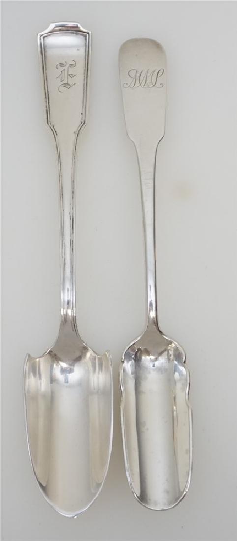 2 STERLING SILVER CHEESE SCOOPS (1 of 6)