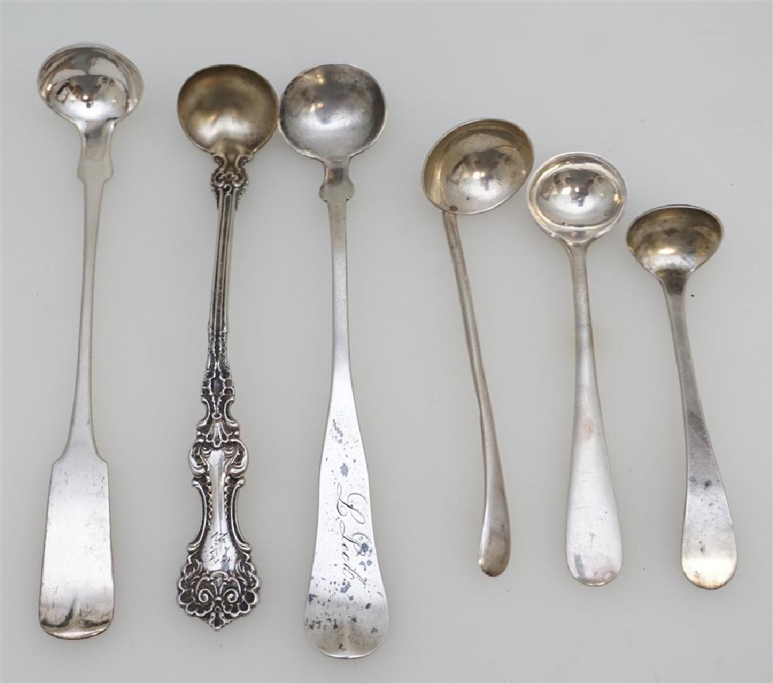 4 pc STERLING JELLY SERVERS JENSEN + (1 of 6)